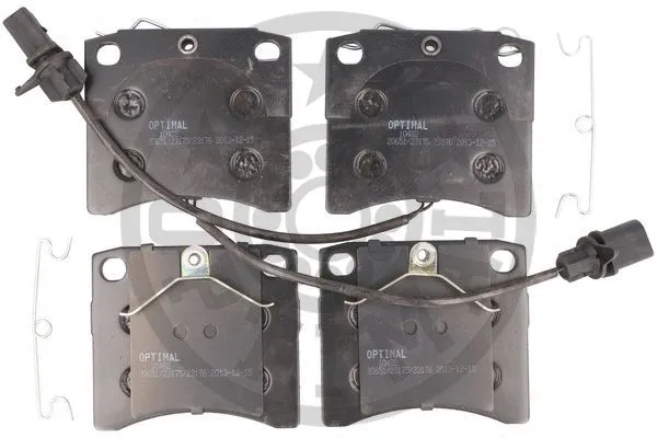 Brake Pad Set, disc brake (BP-10482)