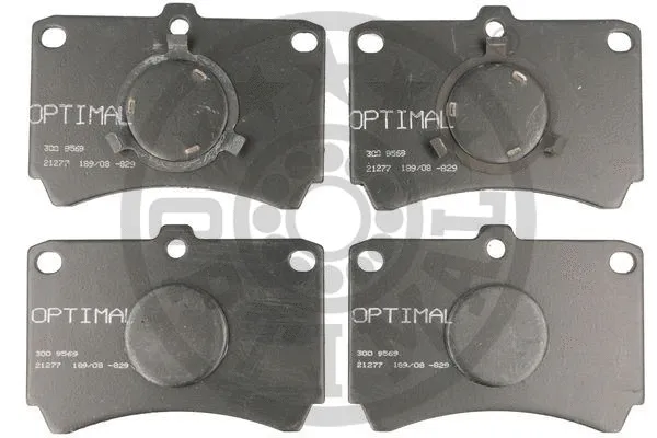 Brake Pad Set, disc brake (BP-09569)