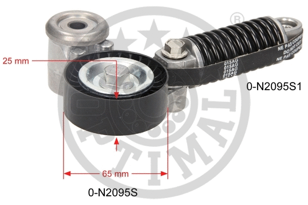 Belt Tensioner, V-ribbed belt (0-N2095)