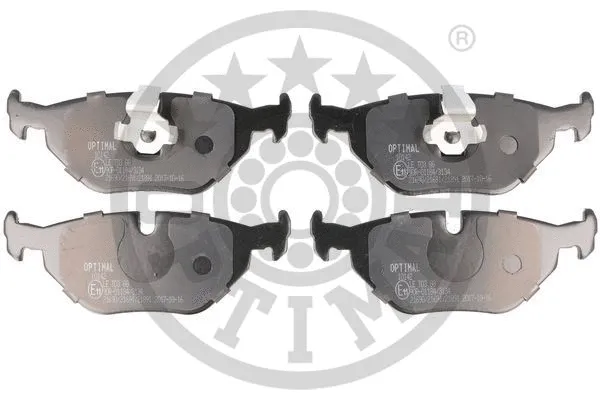 Brake Pad Set, disc brake (BP-10142)