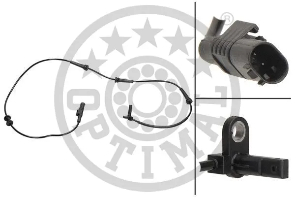 Sensor, wheel speed (06-S688)