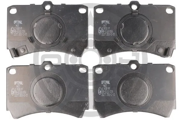 Brake Pad Set, disc brake (9437)