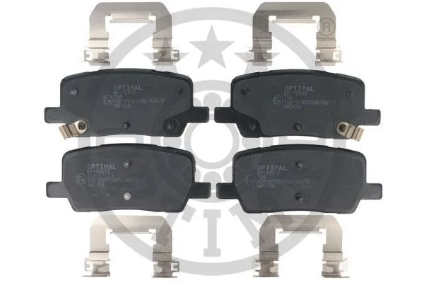 Brake Pad Set, disc brake (BP-12812)