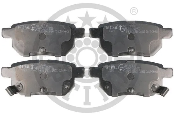 Brake Pad Set, disc brake (BP-12377)