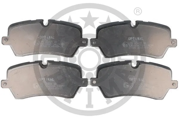 Brake Pad Set, disc brake (BP-12621)