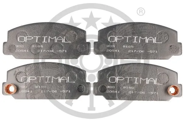 Brake Pad Set, disc brake (9185)