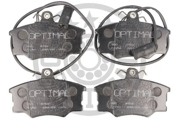 Brake Pad Set, disc brake (9702)