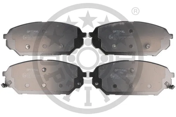 Brake Pad Set, disc brake (BP-12661)