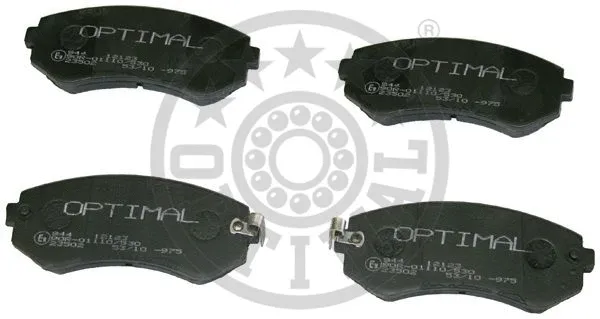 Brake Pad Set, disc brake (12123)