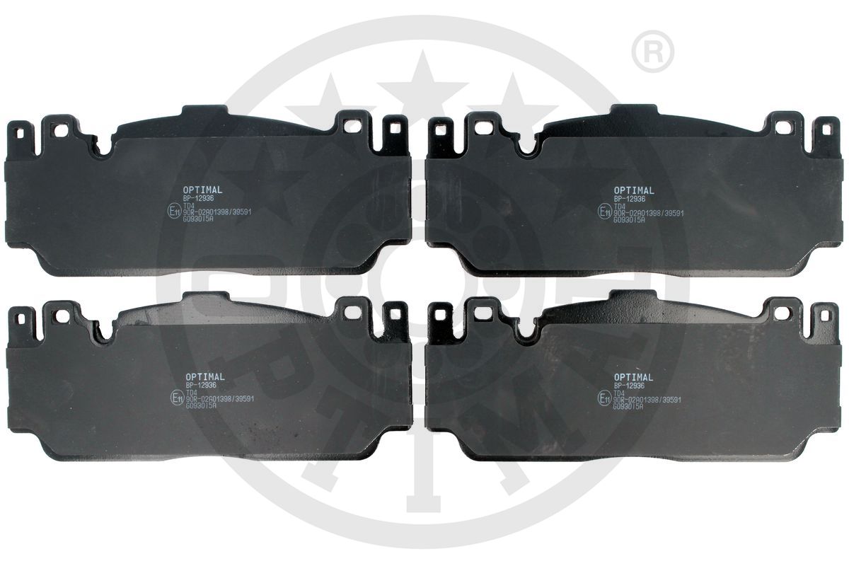 Brake Pad Set, disc brake (BP-12936)