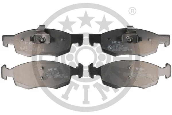 Brake Pad Set, disc brake (12375)