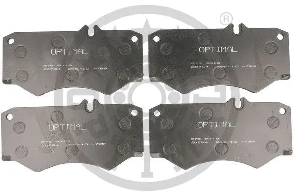Brake Pad Set, disc brake (BP-09318)