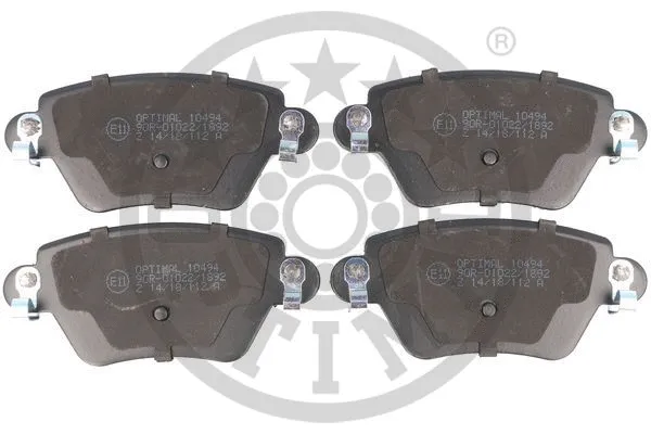 Brake Pad Set, disc brake (BP-10494)
