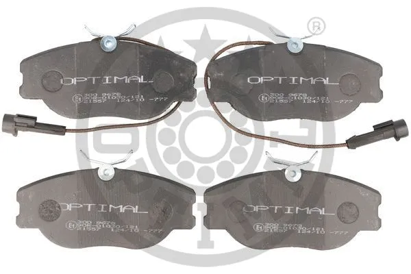 Brake Pad Set, disc brake (BP-09678)