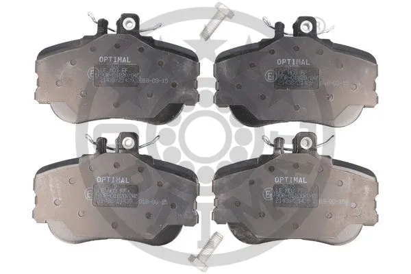 Brake Pad Set, disc brake (9875)