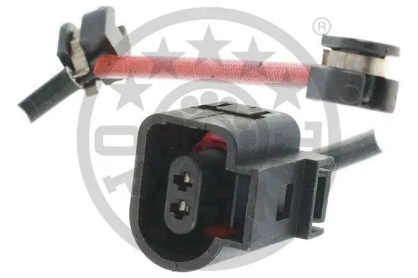 Warning Contact, brake pad wear