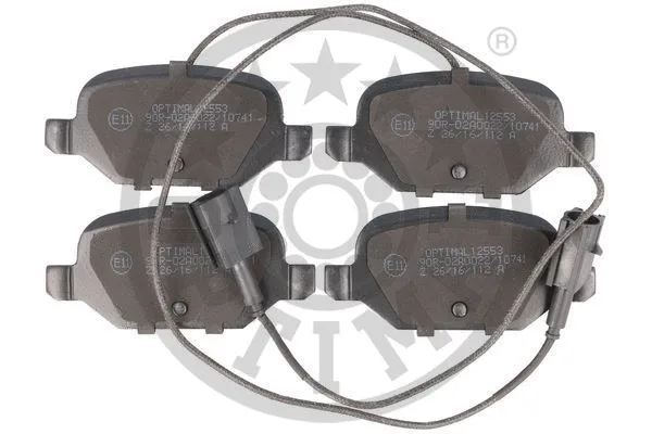 Brake Pad Set, disc brake (12553)