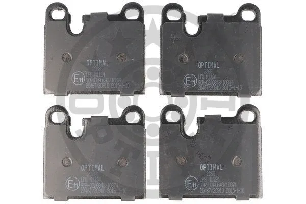 Brake Pad Set, disc brake (2368)