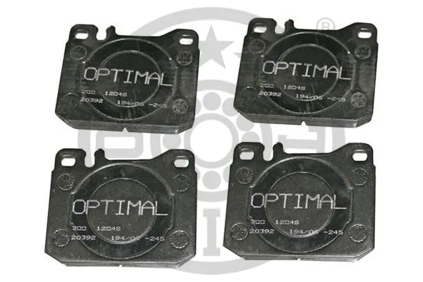 Brake Pad Set, disc brake (BP-12046)