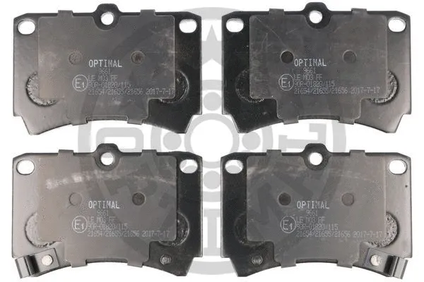 Brake Pad Set, disc brake (BP-09661)