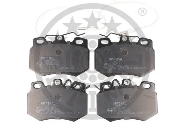 Brake Pad Set, disc brake (BP-09478)