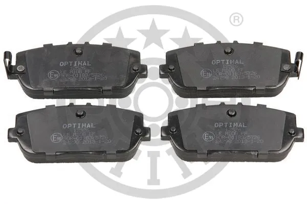 Brake Pad Set, disc brake (BP-12526)