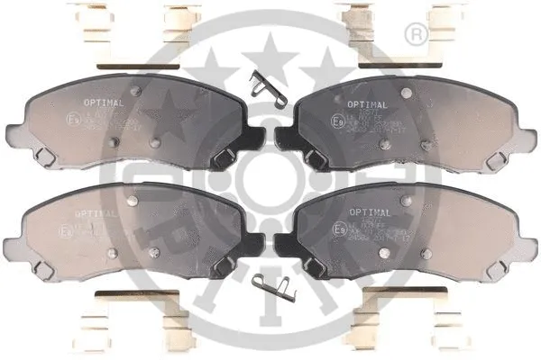 Brake Pad Set, disc brake (BP-12577)