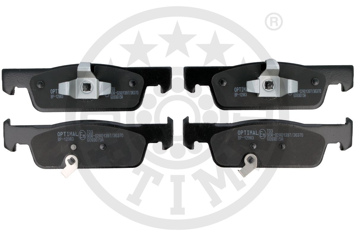 Brake Pad Set, disc brake (BP-12983)