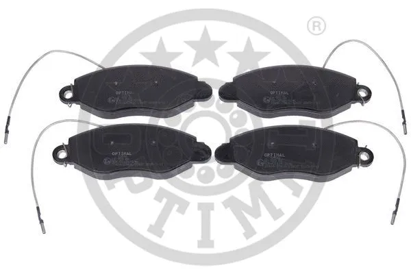 Brake Pad Set, disc brake (12576)