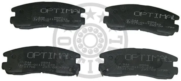 Brake Pad Set, disc brake (9594)