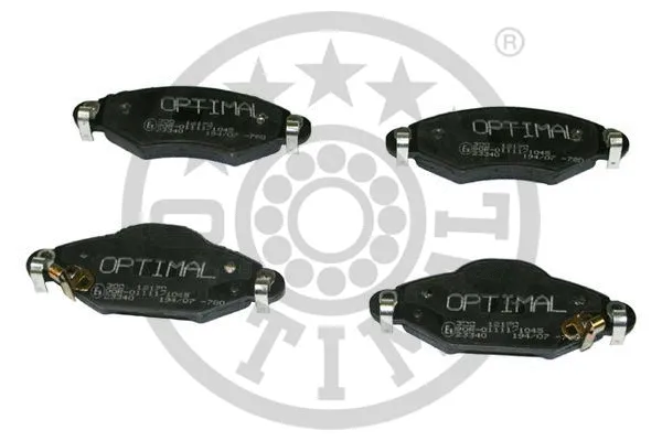 Brake Pad Set, disc brake (BP-12170)
