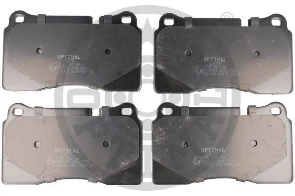 Brake Pad Set, disc brake (BP-12477)
