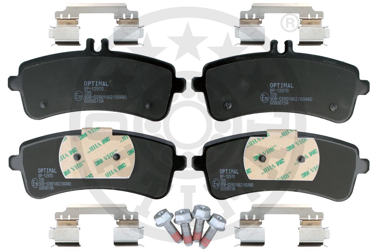 Brake Pad Set, disc brake (BP-12970)