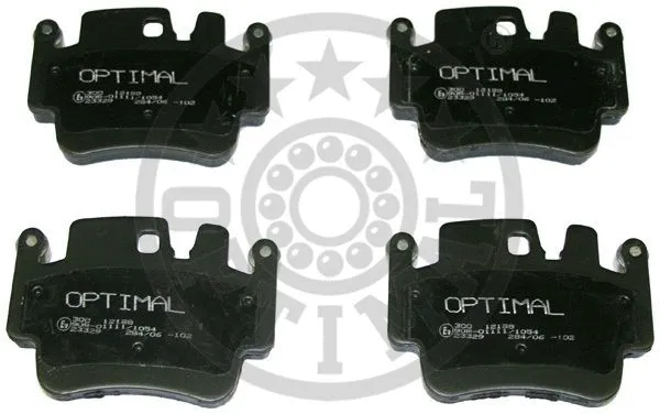 Brake Pad Set, disc brake (12198)