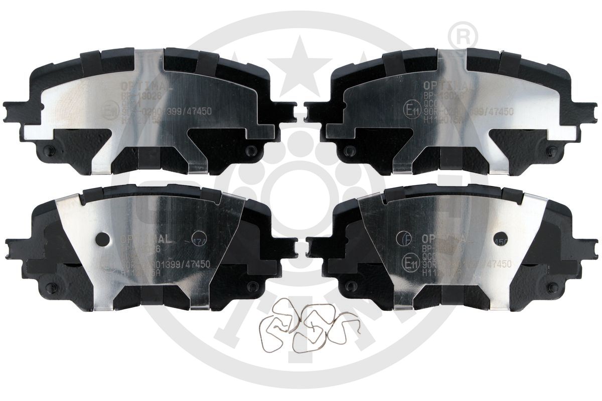 Brake Pad Set, disc brake (BP-13026)