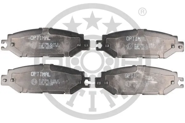 Brake Pad Set, disc brake (9964)