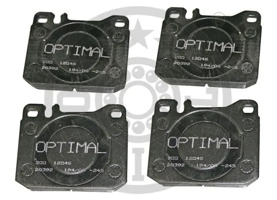 Brake Pad Set, disc brake (12046)