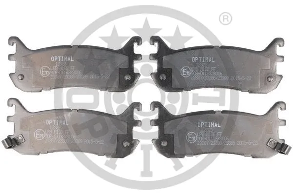 Brake Pad Set, disc brake (12328)