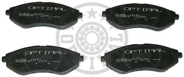 Brake Pad Set, disc brake (12154)