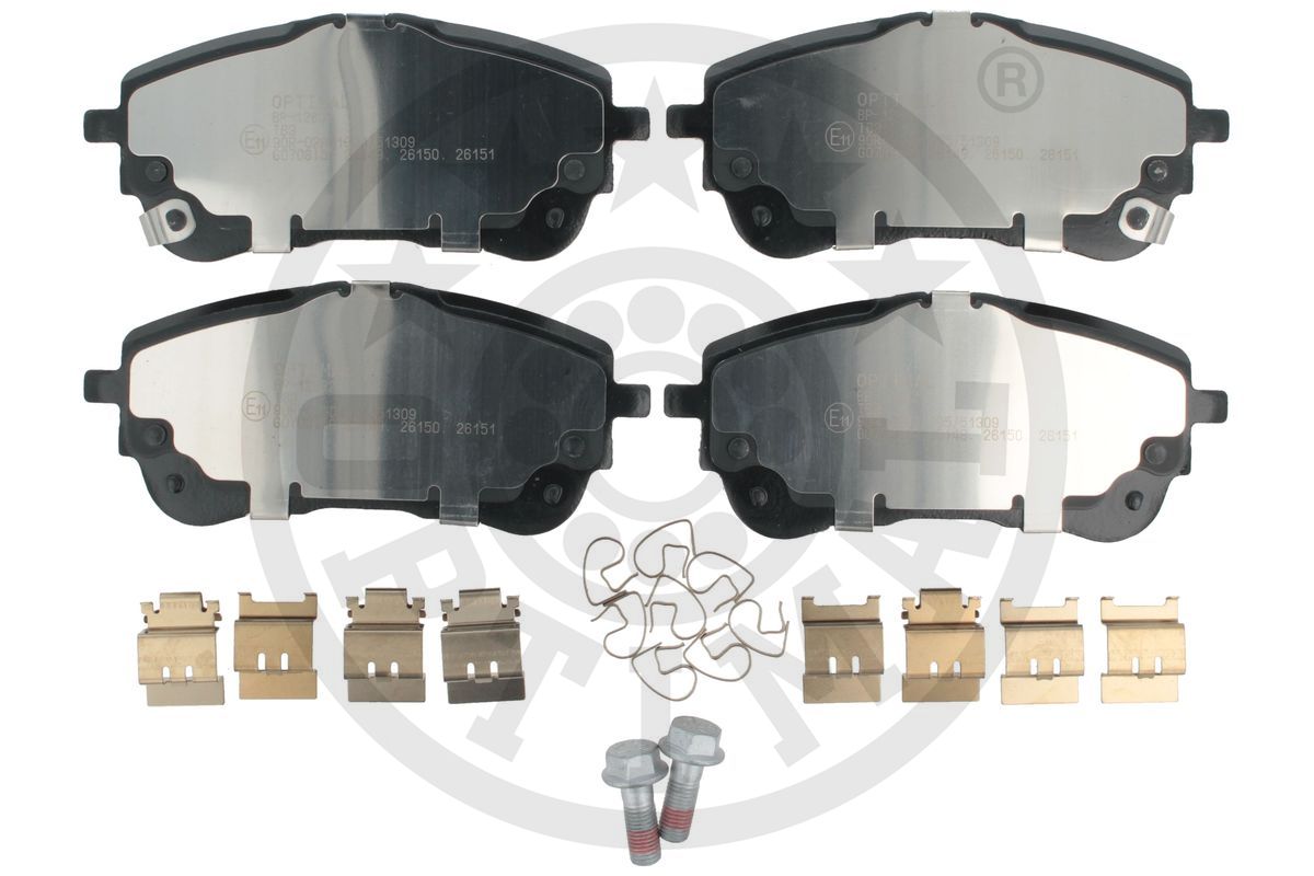 Brake Pad Set, disc brake (BP-12832)