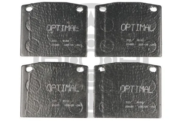 Brake Pad Set, disc brake (9192)
