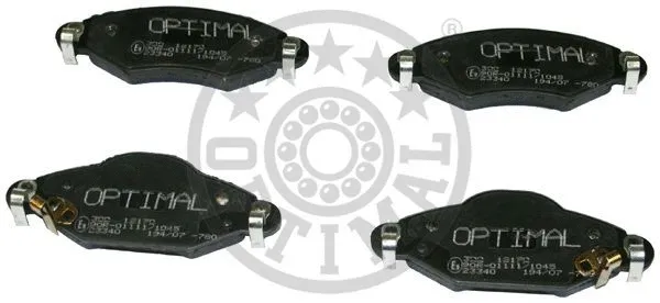 Brake Pad Set, disc brake (12170)