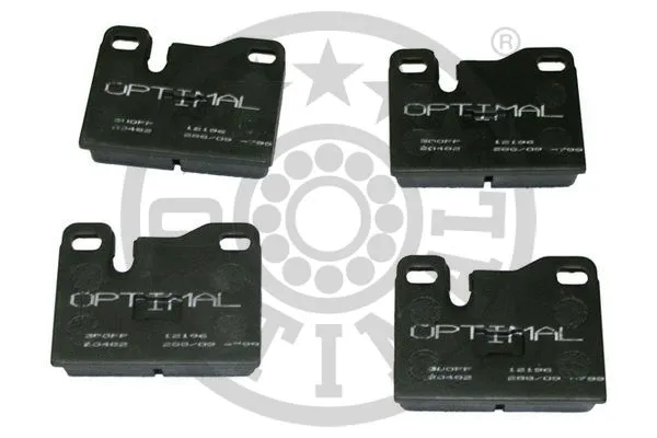 Brake Pad Set, disc brake (BP-12196)