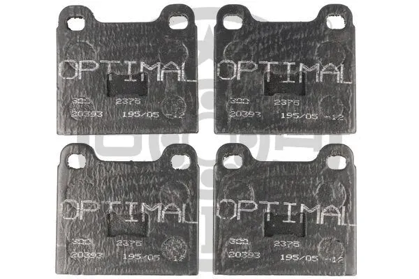 Brake Pad Set, disc brake (BP-02375)