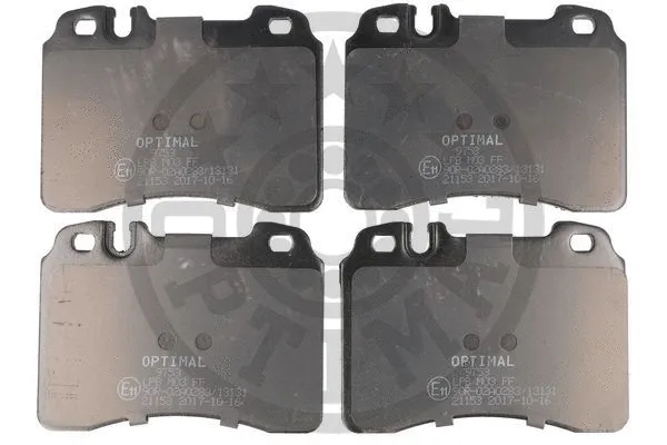 Brake Pad Set, disc brake (BP-09753)