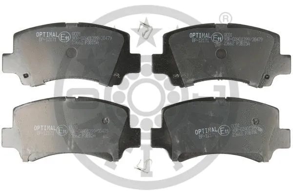 Brake Pad Set, disc brake (12171)