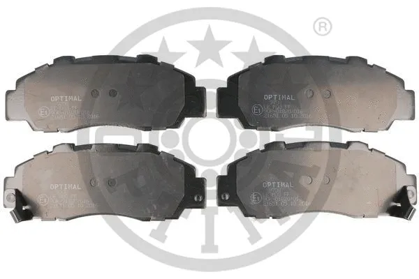 Brake Pad Set, disc brake (9708)