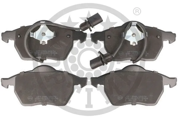 Brake Pad Set, disc brake (12076)