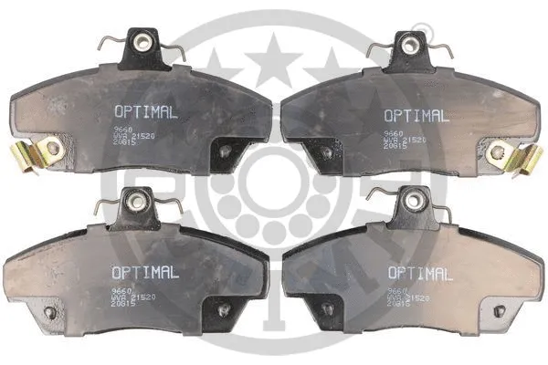 Brake Pad Set, disc brake (9660)