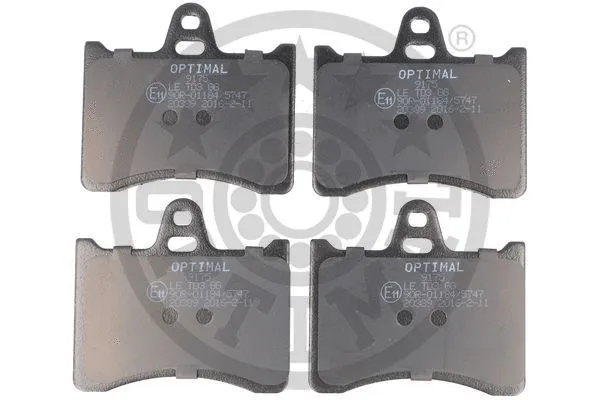 Brake Pad Set, disc brake (BP-09175)